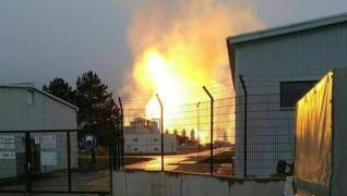 Explozie devastatoare în Austria. Un mort şi cel puţin 18 răniţi la terminalul gazifer Baumgarten (Video)