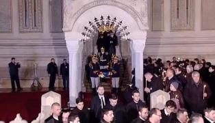 Regele Mihai a fost înmormântat la Curtea de Argeş