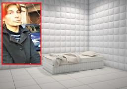 Așa arată celula în care este ținută Magdalena Șerban. Anchetatorii se tem că ucigașa de la metrou s-ar putea sinucide