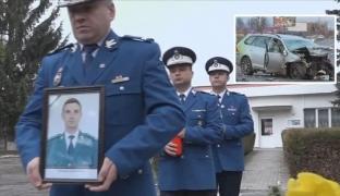 Apel emoționant al colegilor jandarmului care a murit în accidentul din Brașov. Ei luptă să îi salveze fiica rănită