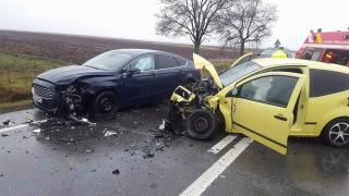 Accident grav în Olt, cu 4 maşini, aproape identic cu carnagiul de ieri, din Braşov. A intervenit SMURD
