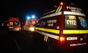 Accident grav în Vâlcea, soldat cu un mort și trei răniți, între care doi copii