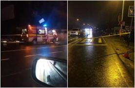 Primele imagini de la accidentul din Tâncăbeşti! Şeful SRI Prahova a urcat băut la volan şi a spulberat cu maşina o tânără de 35 de ani. Femeia a murit pe loc (Video)