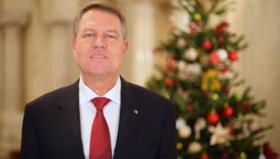 Klaus Iohannis le doreşte tuturor românilor un 'Crăciun fericit', oriunde s-ar afla (Video)