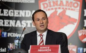 Lovitură pentru Dinamo. Ionuţ Negoiţă a fost trimis în judecată, clubul ar putea fi sancţionat drastic