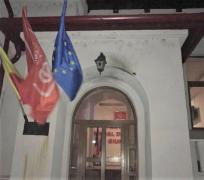 Scene incredibile în Giurgiu. Sediul PSD a fost atacat cu sticle incendiare de fiul unui penelist! (Galerie foto)