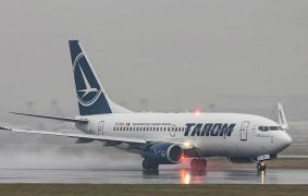 Avion Tarom cu peste 100 de români la bord, blocat peste 4 ore la Frankfurt, din cauza vremii nefavorabile