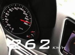 Un tânăr teribilist din Constanţa s-a filmat în timp ce conducea cu 270 de km/h pe autostradă (Video)