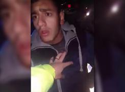 Un tânăr din Suceava a vrut să calce doi polițiști cu un BMW: 'Dacă te împușcam era mai bine?' (Video)