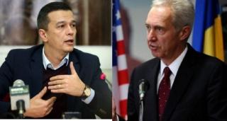 Premierul Grindeanu, întâlnire cu ambasadorul SUA, Hans Klemm