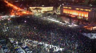 Dosar PENAL pentru folosirea ilegală a DRONELOR în timpul protestelor din faţa Guvernului