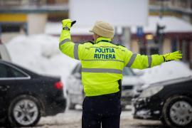 Trafic de COŞMAR pe DN1. Se circulă în coloană la Comarnic şi Buşteni