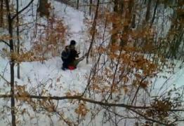 VIDEO şocant! Căprioare se zbat între viaţă şi moarte în lațuri puse de braconieri