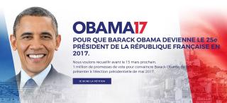 Francezii îl vor ca preşedinte pe Barack Obama: 'Are cel mai bun CV din lume pentru acest post'
