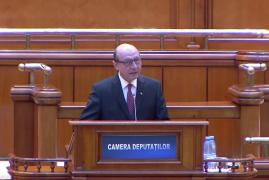 Mesaj de ULTIMĂ ORĂ transmis de Traian Băsescu în Parlament (VIDEO)
