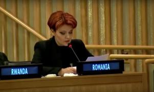Lia Olguţa Vasilescu lansează o "ameninţare", după ce engleza sa de la ONU a devenit VIRAL pe Facebook (VIDEO)
