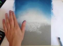 Este IREAL ce poate crea acest artist, într-o tehnică EXTREM DE SIMPLĂ! Opera de artă a stârnit admiraţie pe reţelele de socializare