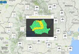 AVERTIZARE METEO de LAPOVIȚĂ, NINSOARE și VÂNT PUTERNIC. Vremea se RĂCEȘTE considerabil!