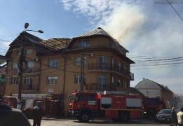 INCENDIU la Sediul Finanţelor Publice din Gherla. Angajaţii au fost evacuaţi de urgenţă