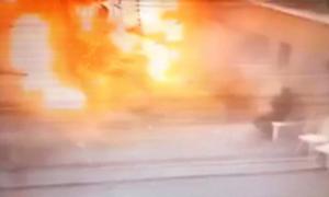 VIDEO ŞOCANT! Momentul EXPLOZIEI de la biserica din Alexandria, surprins de camerele de supraveghere! Atenţie, IMAGINI CU PUTERNIC IMPACT EMOŢIONAL