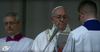 Slujba de Înviere la Vatican, oficiată de Papa Francisc, în Bazilica Sf. Petru