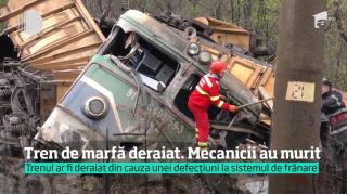 ULTIMA ORĂ. Au venit analizele celor doi mecanici morţi în accidentul de tren de pe Valea Jiului. E TERIBIL!