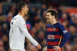 Leo Messi și Cristiano Ronaldo, SĂRUT PASIONAL cu două zile înainte de El Clasico! (VIDEO)