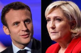 Prezidențialele din Franța: Emanuel Macron și Marine Le Pen merg în turul 2 al alegerilor