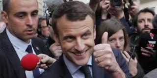 Prima declaraţie a lui Emmanuel Macron, câştigătorul primului tur de scrutin în alegerile prezidenţiale din Franţa