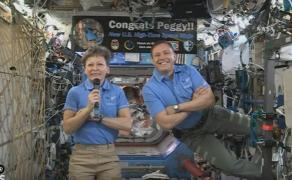 Astronauta americană Peggy Whitson, felicitată de președintele Donald Trump pentru noul record de ședere în spațiu (VIDEO)