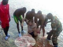 "Se lasă greu". A intrat PENTRU EA în apă, ca un ZMEU, dar a ieșit delirând, plin de sânge și fără un picior. "Sincer, nu sunt tocmai impresionată"