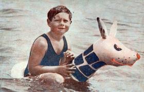 Imagini inedite din copilăria Regelui Mihai I al României