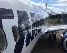FOTO Aşa arată noul avion din flota Tarom! Aeronava Sarmizegetusa aterizează miercuri, prima oară, la Otopeni