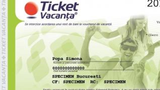 Proiect de OUG la ministerul Turismului: Tichetele de vacanţă pentru bugetari, pe suport electronic. Amendă uriașă pentru cei care fac bișniță cu ele