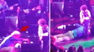 IMAGINI ŞOCANTE: Cântăreţul Bruce Hampton a căzut fără suflare pe scenă, sub privirile îngrozite ale spectatorilor! (VIDEO)