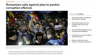 Presa internațională, din nou cu ochii pe România. Cum descriu jurnaliştii străini protestele de aseară, din faţa Guvernului: "N-au înţeles nimic din ..."