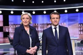 Emmanuel Macron şi Marine Le Pen au avut o discuţie “scurtă”, dar “cordială”