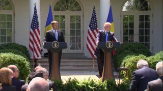 Donald Trump: "Susţinem foarte puternic România, deci, desigur, că sprijinim lupta anticorupţie"