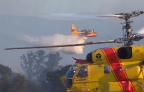 INCIDENT TRAGIC în Portugalia! Un avion care intervenea la incendiul de vegetaţie S-A PRĂBUŞIT