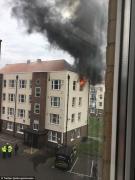INCENDIU URIAȘ la o clădire de locuințe din Londra! 50 de pompieri au fost mobilizați