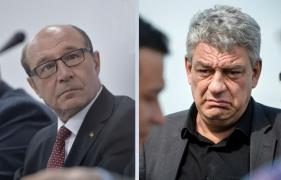 Băsescu se ia de faţa lui Mihai Tudose: "Când o vezi, îţi vine să o acoperi!"