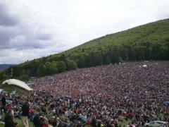 Președintele Ungariei, prezent la procesiunea catolică de la Șumuleu-Ciuc
