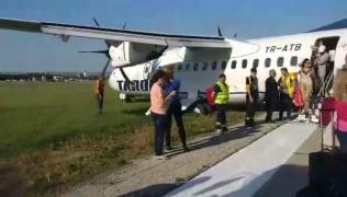 Un avion TAROM a ieșit de pe pistă, pe aeroportul din Chișinău! Toate aterizările și decolările au fost blocate