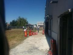 400 de oameni au fost evacuaţi dintr-o fabrică din judeţul Timiş, de frica unei explozii