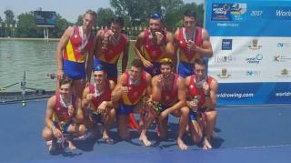 Medalie de argint pentru România, la Campionatul Mondial de Canotaj pentru tineret din Bulgaria!