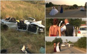 TRAGEDIE în Dâmboviţa, în această dimineaţă! O fată de 18 ani şi doi băieţi AU MURIT într-un CUMPLIT ACCIDENT. Tinerii se întorceau de la o nuntă (VIDEO)