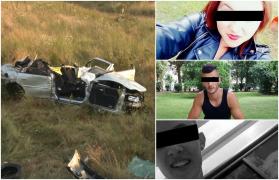 Cine sunt TINERII MORŢI în cumplitul accident din Dâmboviţa. Ştefania, Nicolae şi Adrian se întorceau de la nunta unor prieteni (GALERIE FOTO şi VIDEO)