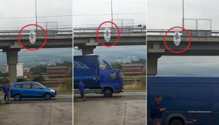 Ultimul mesaj al bărbatului spânzurat de pasarela de cale ferată de la Alba Iulia: "Pentru toţi cei care aseară au râs de ce i-au făcut iubitei mele"