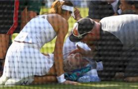 Sorana Cîrstea despre accidentarea lui Mattek-Sands: "Era în stare de şoc. Tot spunea: Sorana, ajută-mă, ajută-mă. I-am spus: Sunt aici, sunt aici"