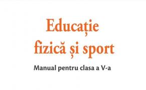 VIDEO Cum arată celebrul MANUAL DE SPORT, pe care elevii clasei a V-a îl vor avea în noul an școlar